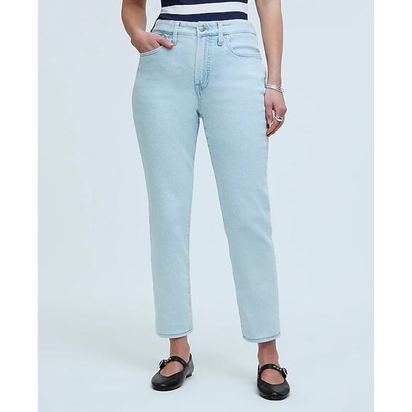 NWT Madewell Women's The Curvy Perfect Vintage Jeans Chesthunt Wash Size 28 - Picture 1 of 13